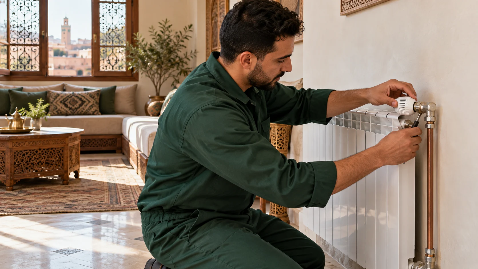 Illustration du service chauffage